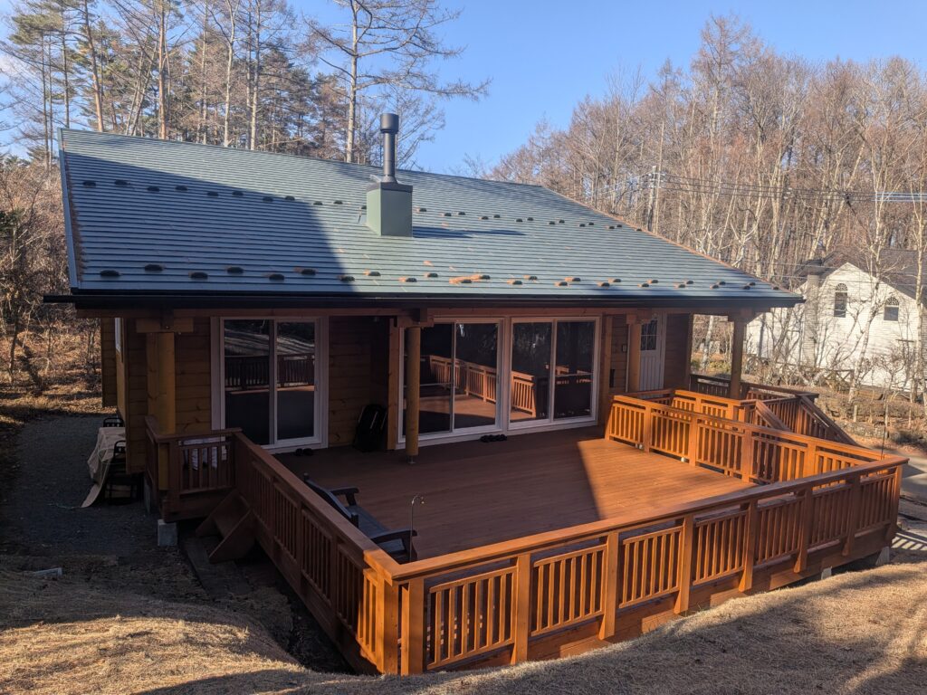 I様邸 別荘新築工事 (ログハウス)