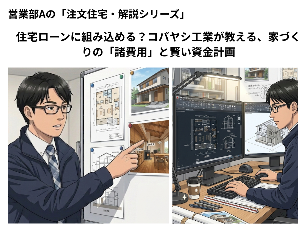 住宅ローンに組み込める？コバヤシ工業が教える、家づくりの「諸費用」と賢い資金計画